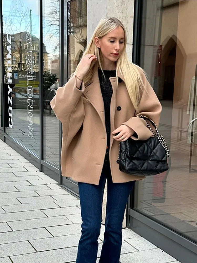 Tarina - Jacke mit übergroßem Revers