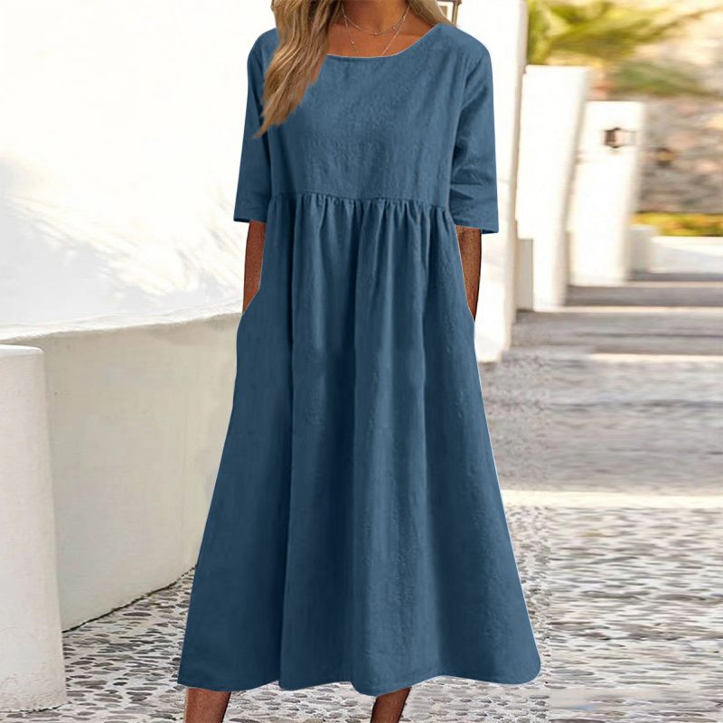 Lorelei - Lässiges Kleid aus Baumwollmischung