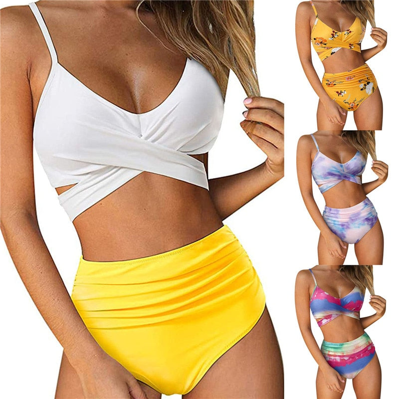 Shay - Schmeichelnder Bikini mit Bauchbinde
