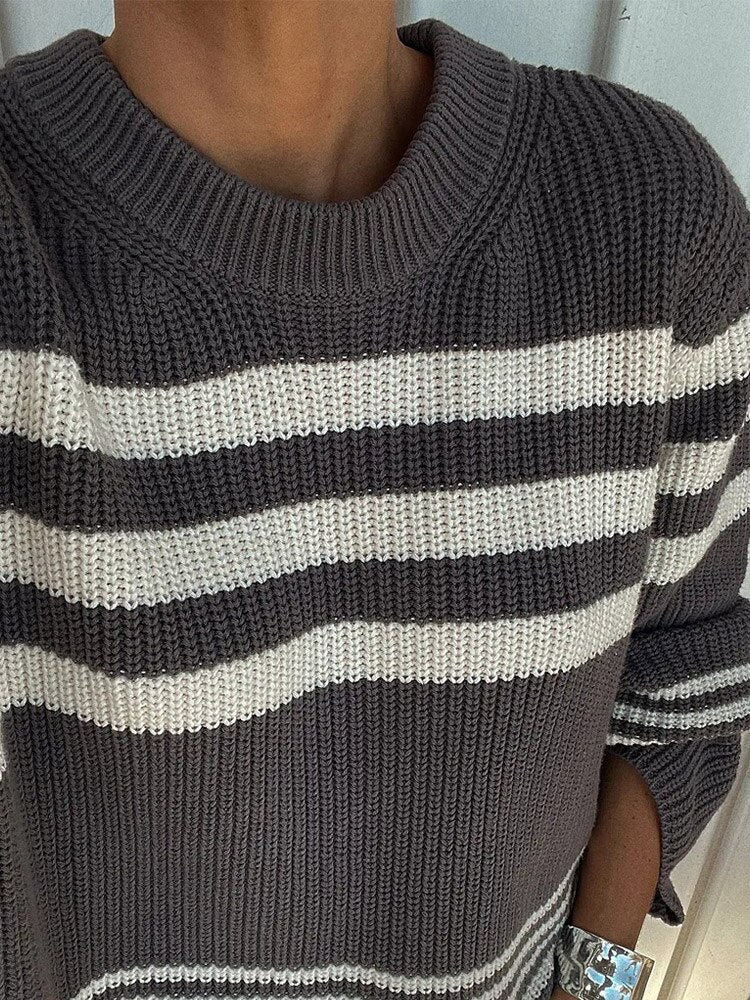 Ryder - Zeitloser Pullover aus Baumwollmischung
