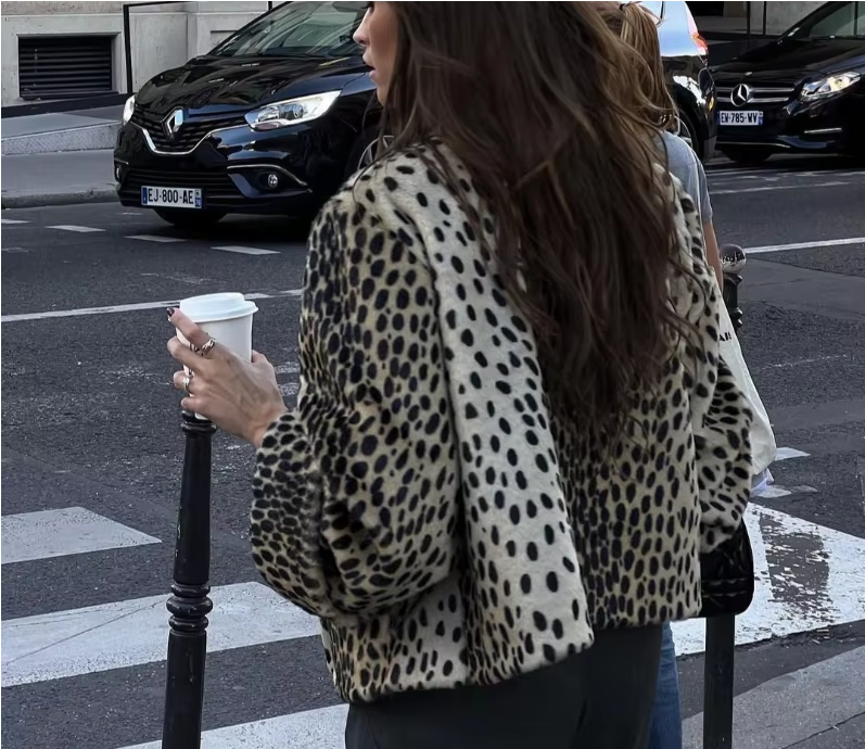 Mirella - Jacke mit Leopardenmuster