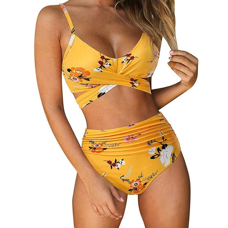 Shay - Schmeichelnder Bikini mit Bauchbinde