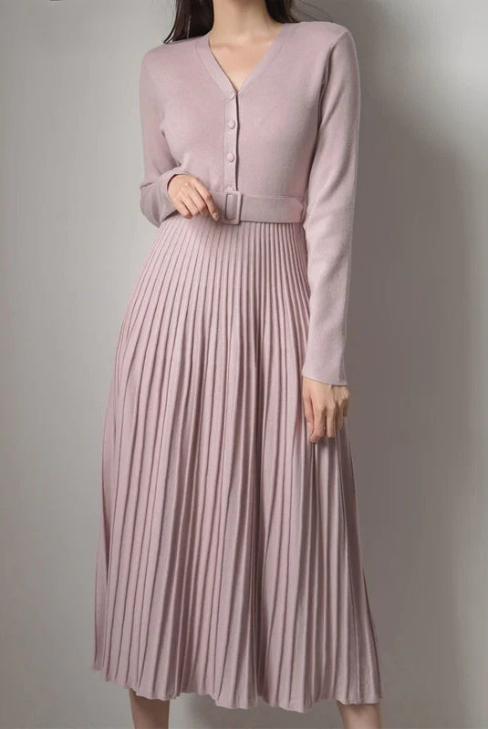 Millie Elegantes Feinstrick Kleid