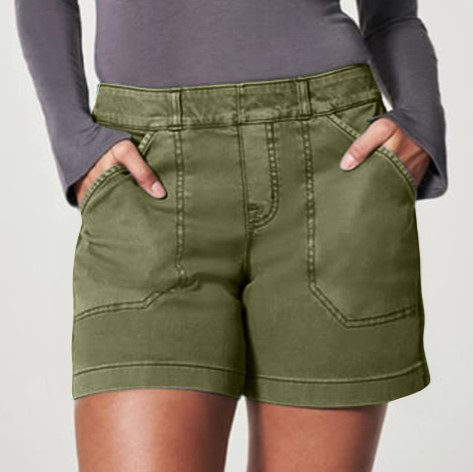 Tally Grace - Shorts aus Baumwolle und Stretch-Twill
