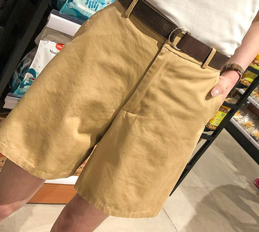 Kai - Elegante Chino-Shorts mit Gürtel