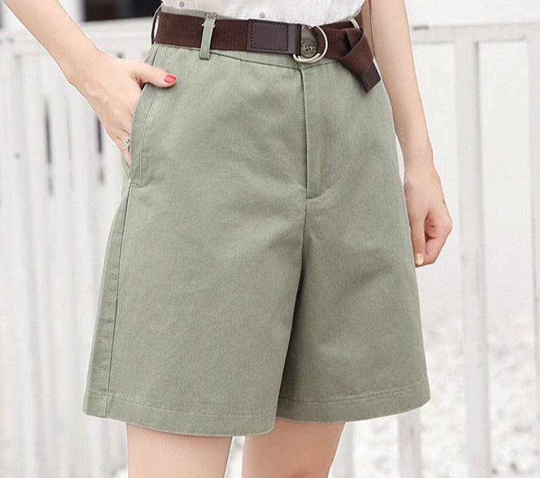 Kai - Elegante Chino-Shorts mit Gürtel
