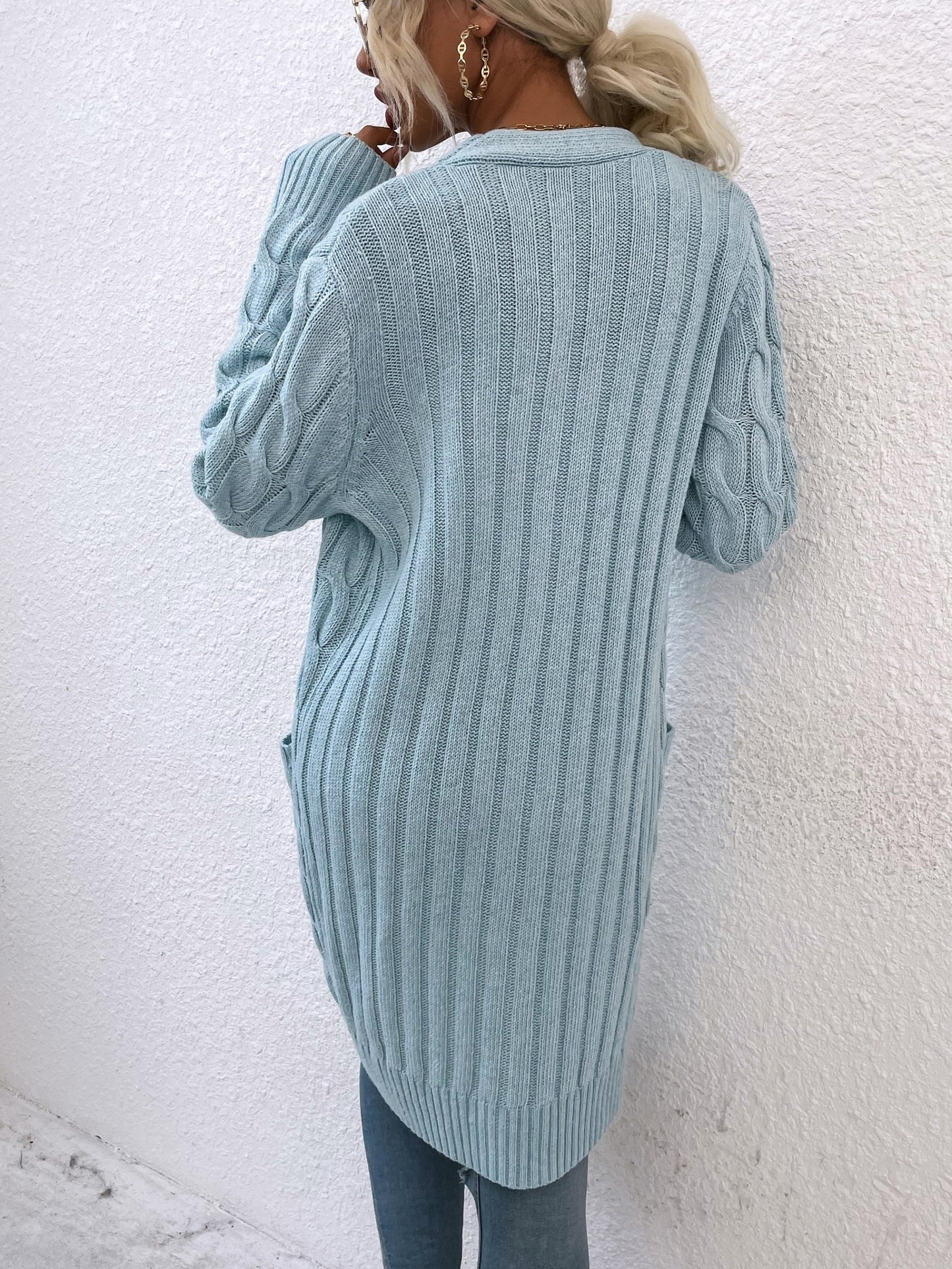 Ella Strickjacke gestrickt aus Baumwolle