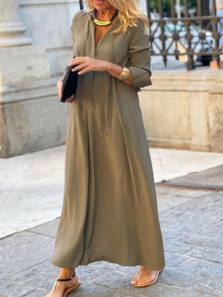 Gwyneth - Elegantes langes Kleid