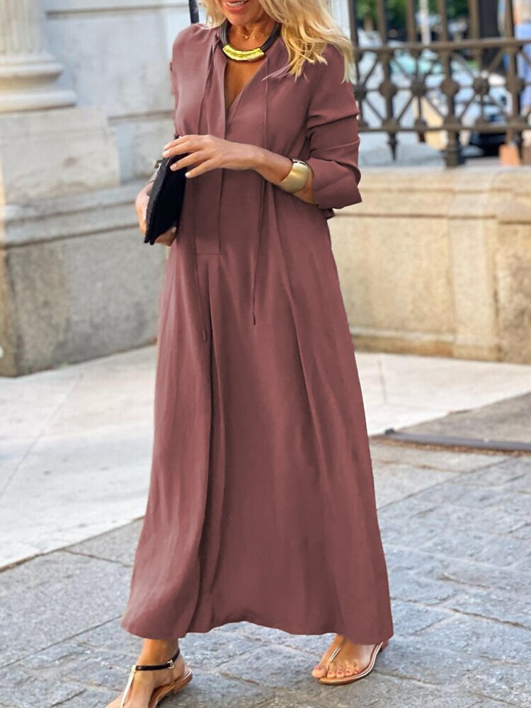 Gwyneth - Elegantes langes Kleid