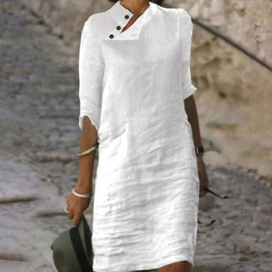 Avah - Kleid aus Leinenmischung