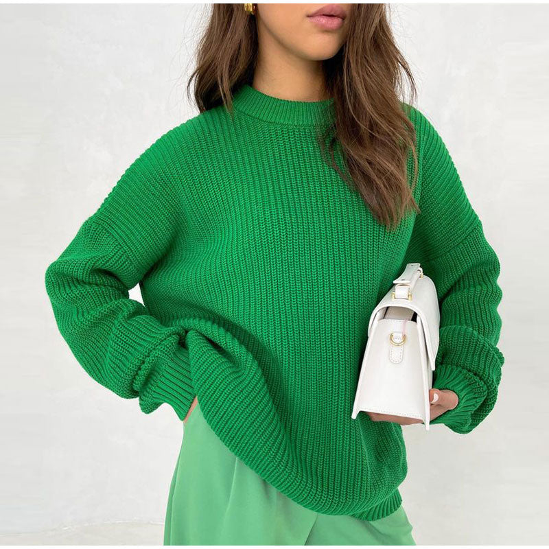 Leila - Eleganter Pullover aus Baumwollstrick